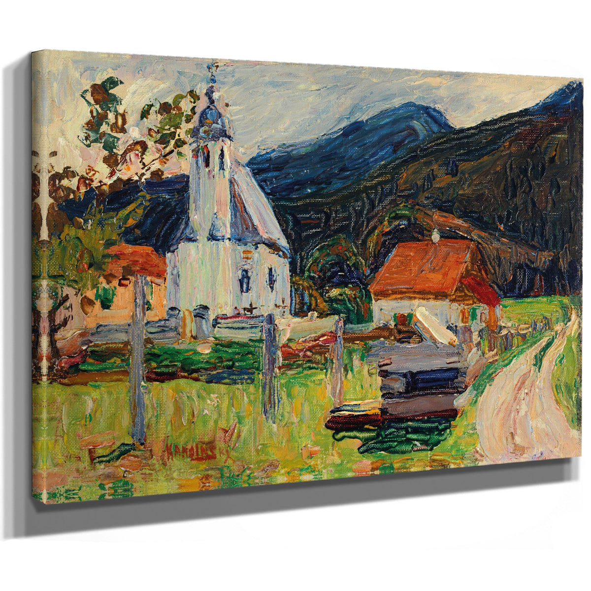 0220 Wassily Kandinsky Kochel By Wassily Kandinsky