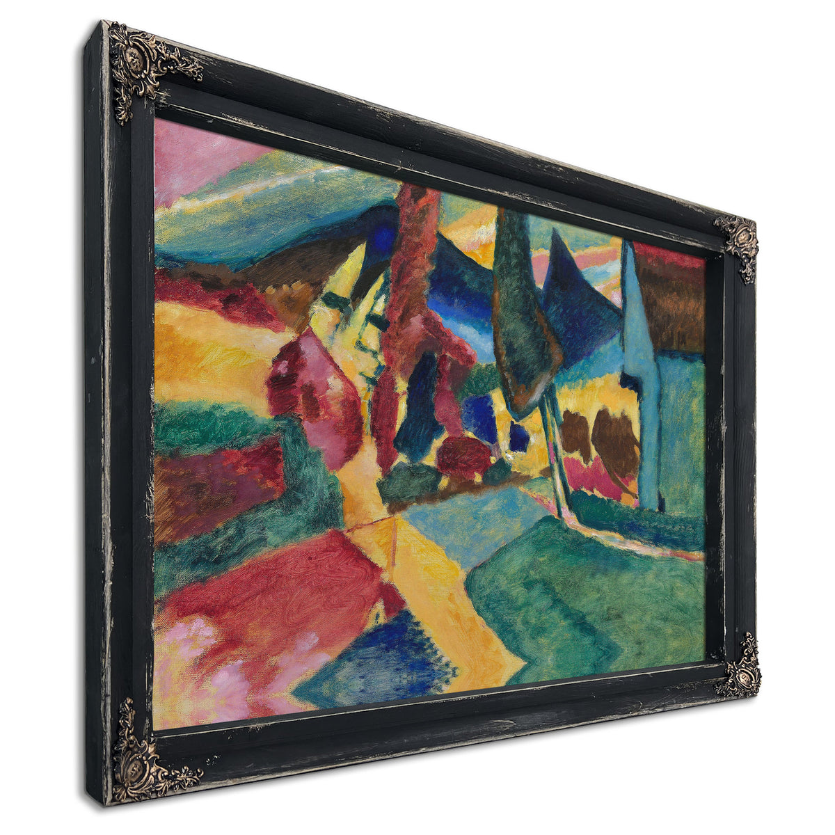 0223 Wassily Kandinsky Landscape Two By Wassily Kandinsky