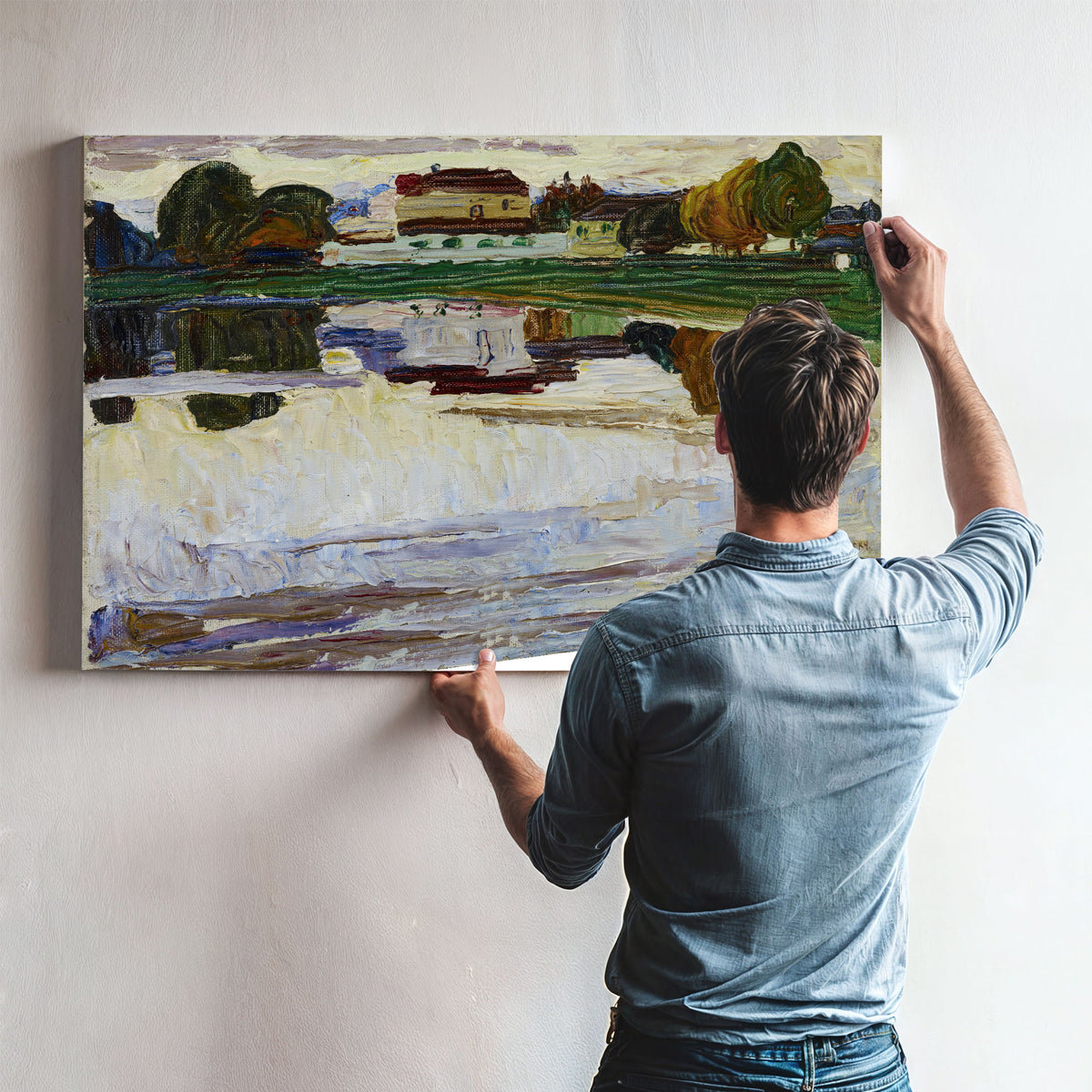 0224 Wassily Kandinsky Nymphenburg By Wassily Kandinsky