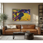 0230 Wassily Kandinsky Houses Murnau By Wassily Kandinsky