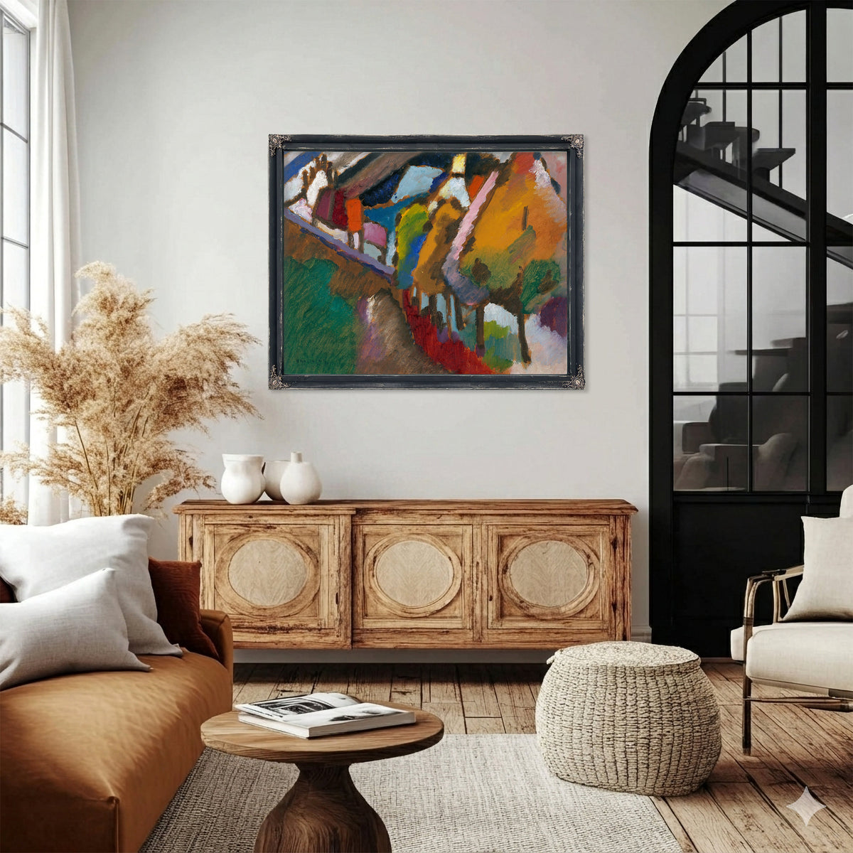 0239 Wassily Kandinsky Murnau Castle By Wassily Kandinsky