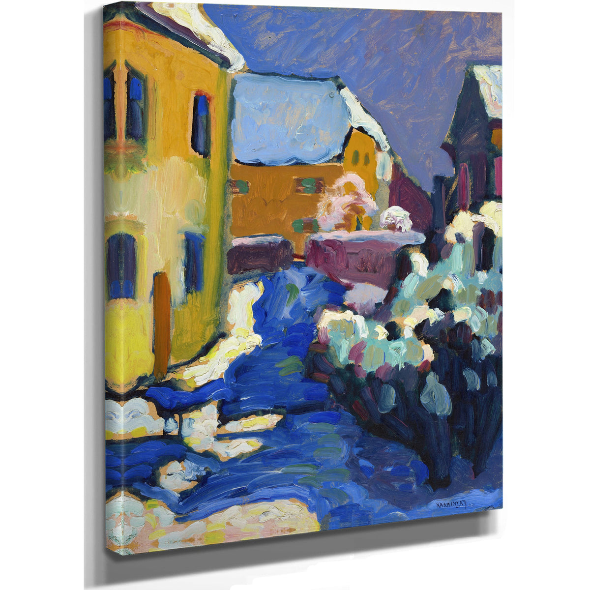 Cemetery By Wassily Kandinsky