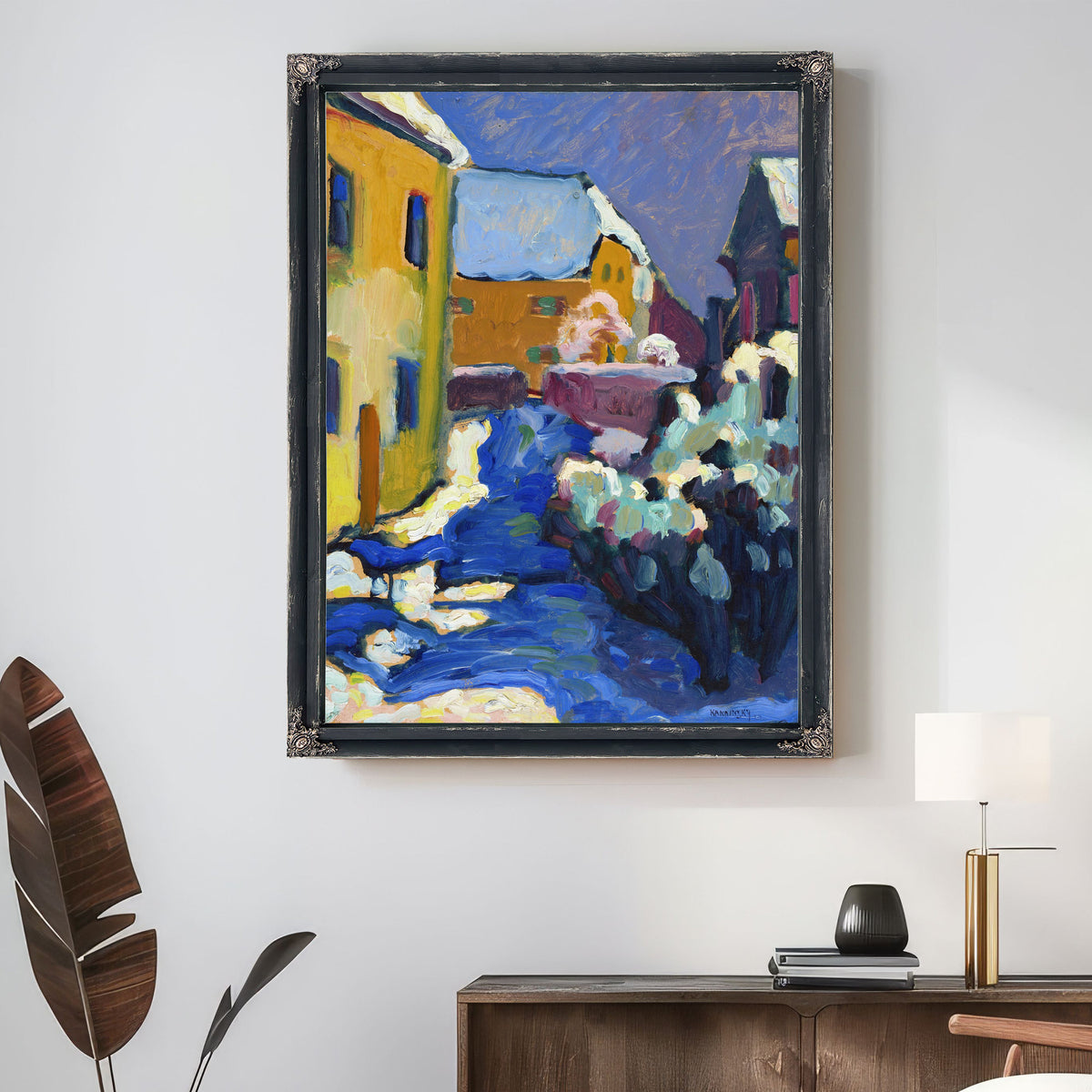 Cemetery By Wassily Kandinsky