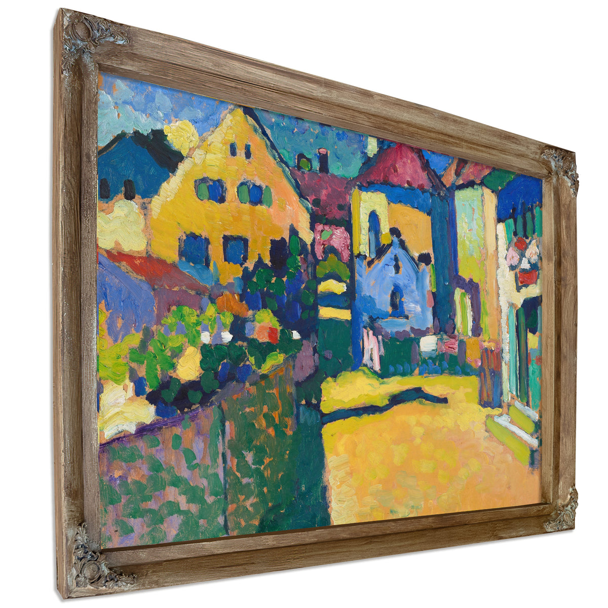 0244 Wassily Kandinsky Green Lane By Wassily Kandinsky