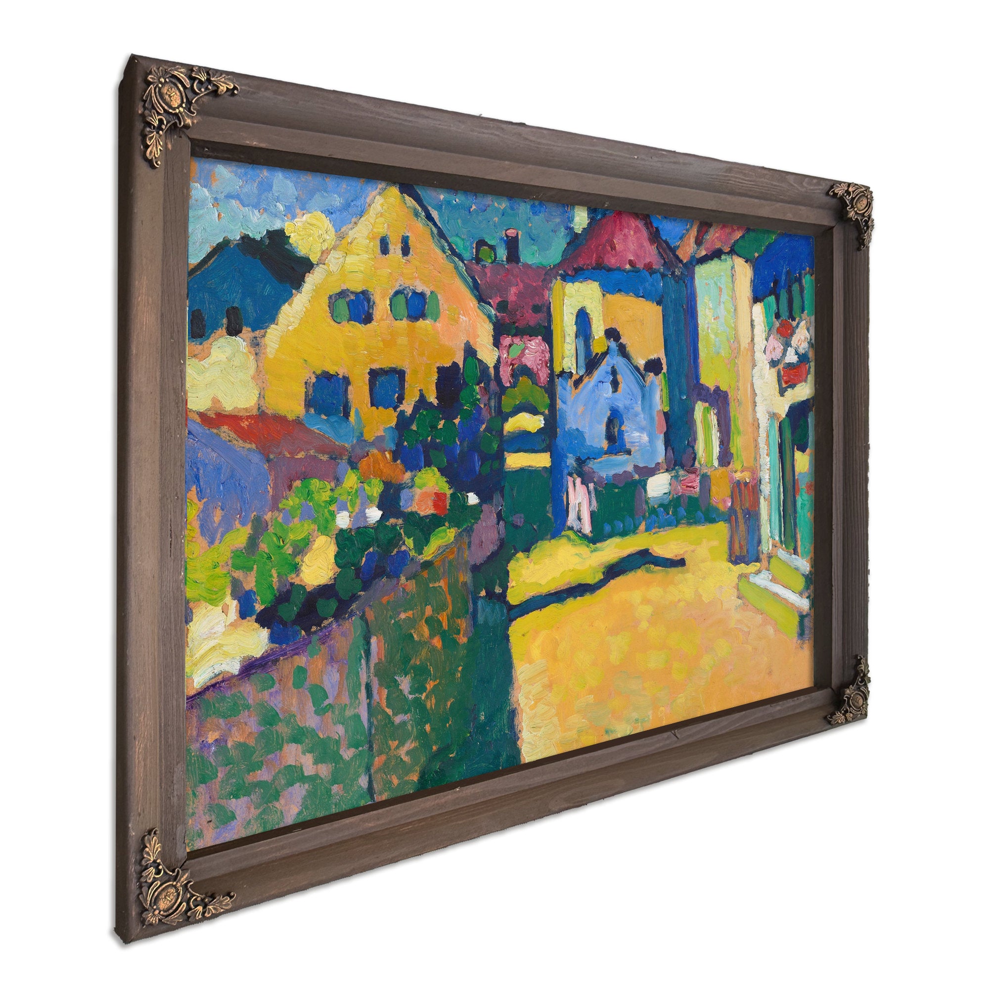 0244 Wassily Kandinsky Green Lane By Wassily Kandinsky
