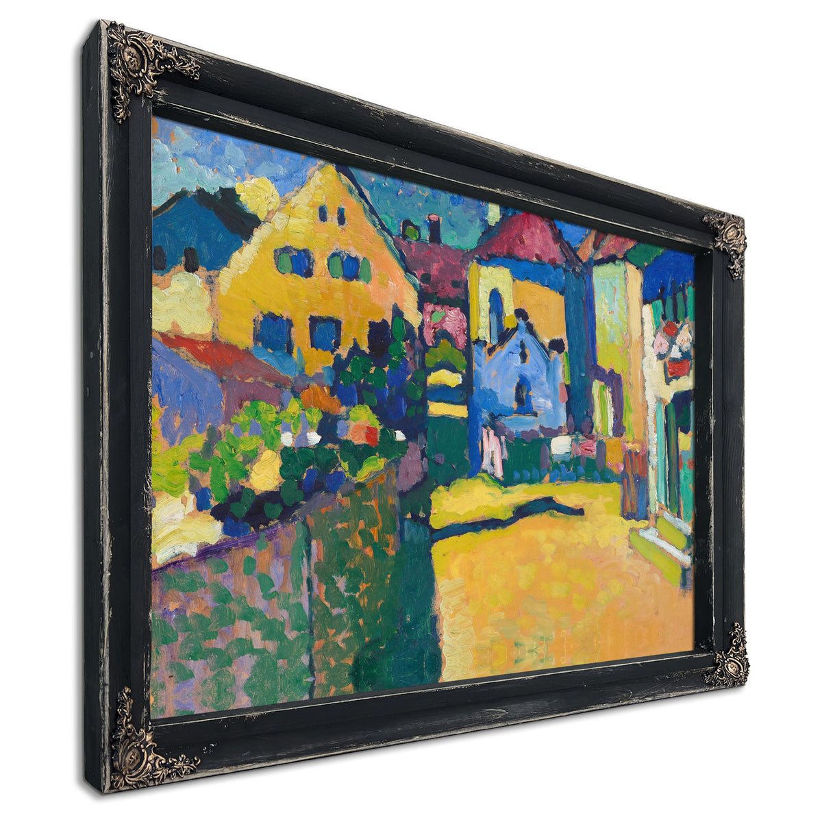 0244 Wassily Kandinsky Green Lane By Wassily Kandinsky