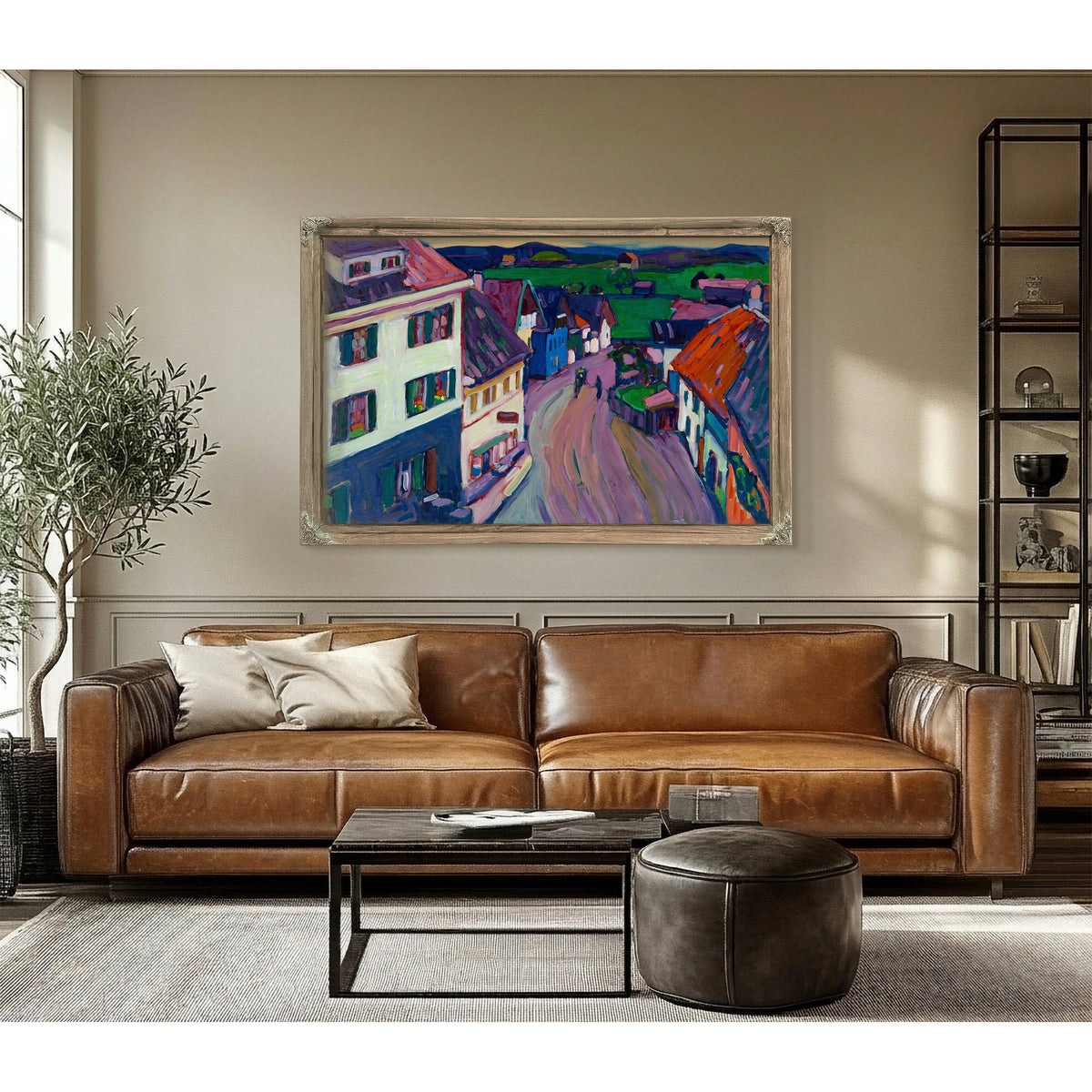 0245 Wassily Kandinsky Murnau View the By Wassily Kandinsky