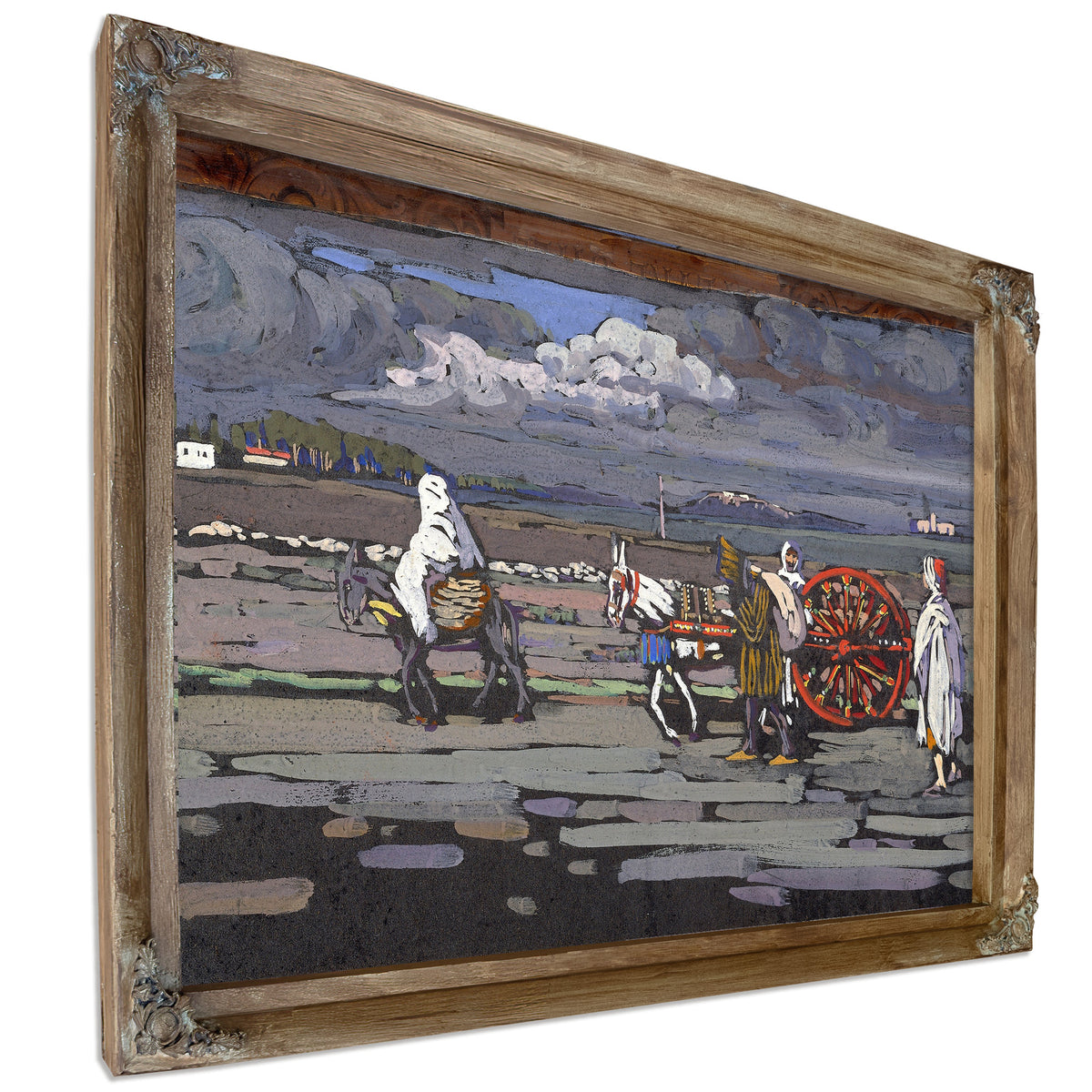 0247 Wassily Kandinsky Landstrasse By Wassily Kandinsky