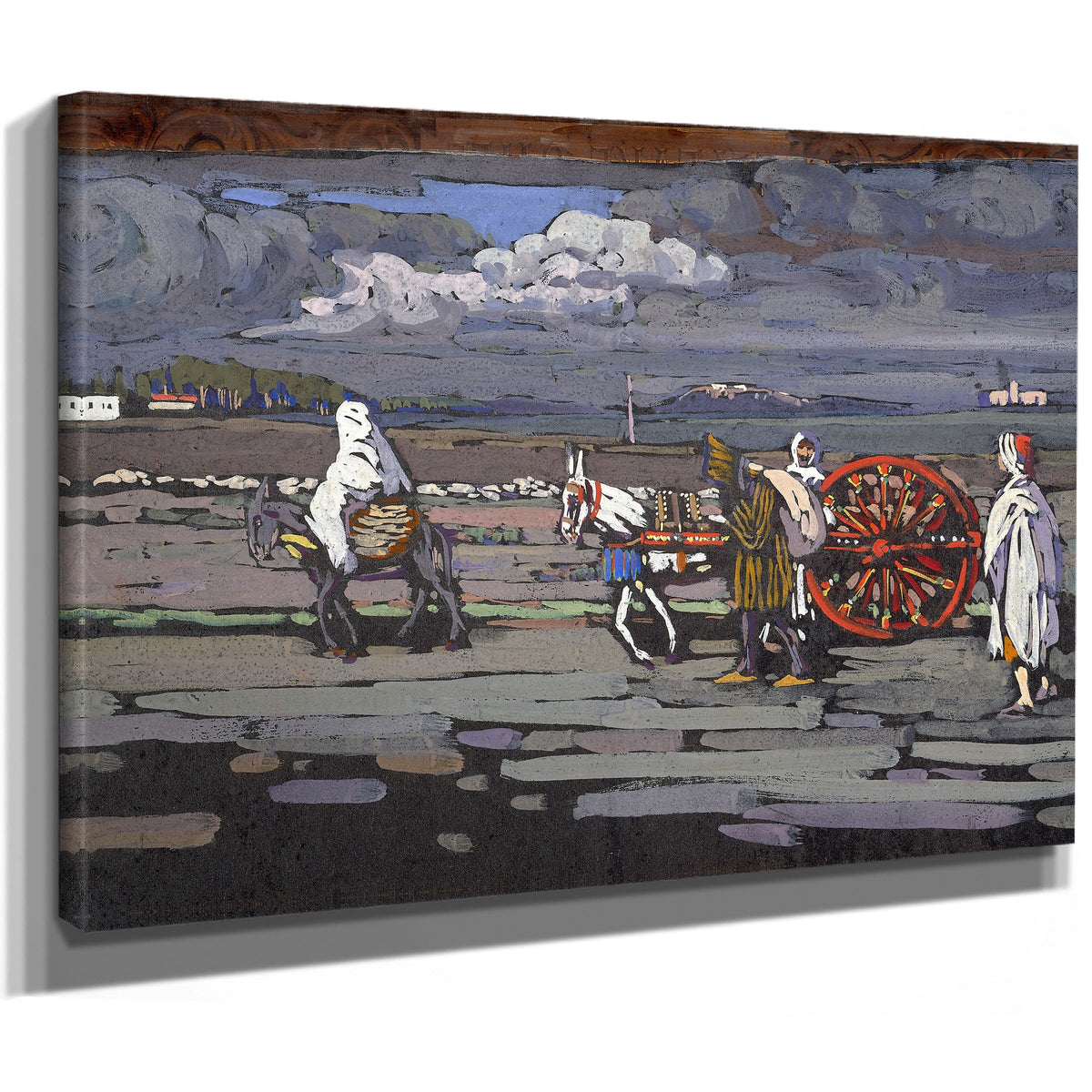 0247 Wassily Kandinsky Landstrasse By Wassily Kandinsky