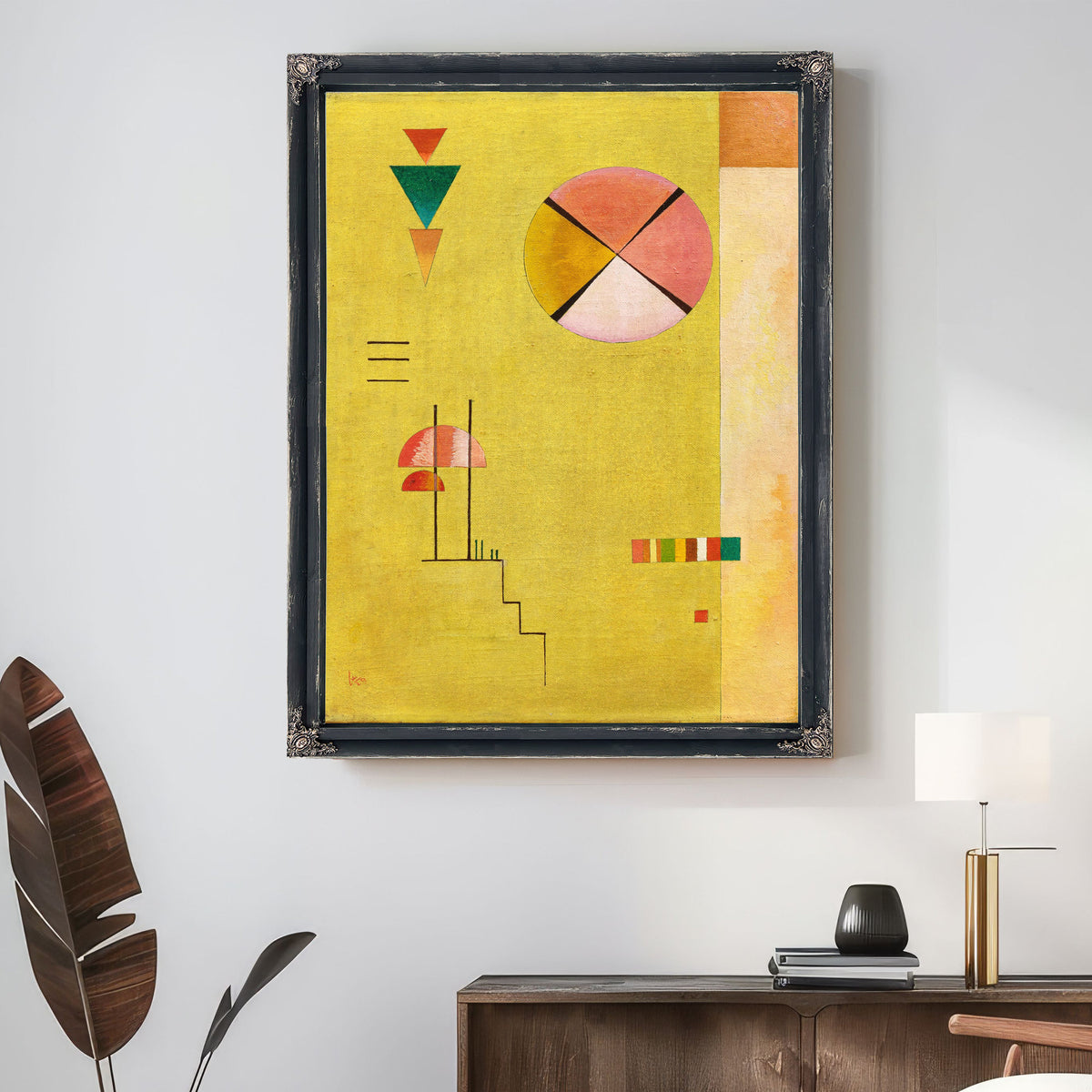 Lustiges Gelb By Wassily Kandinsky