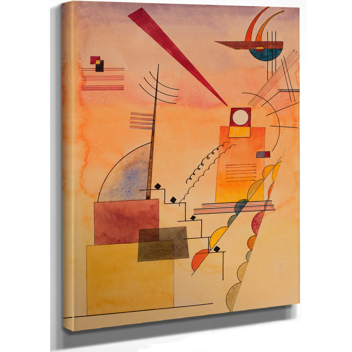 Ins Violett By Wassily Kandinsky