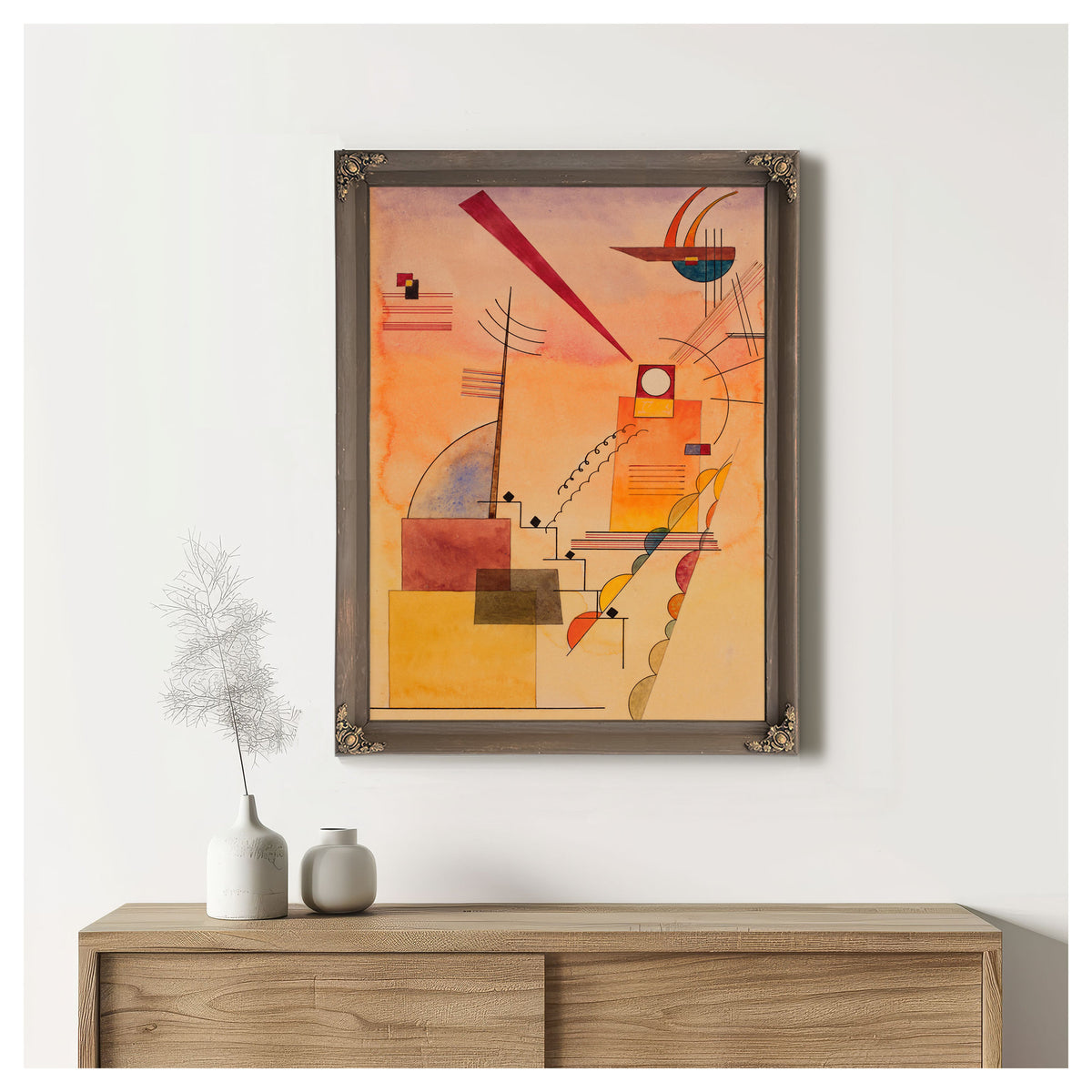 Ins Violett By Wassily Kandinsky