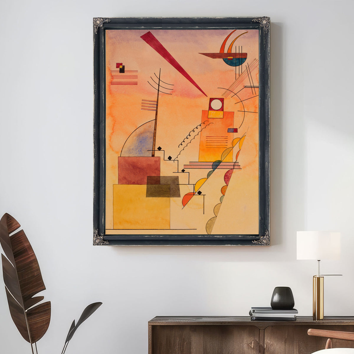 Ins Violett By Wassily Kandinsky