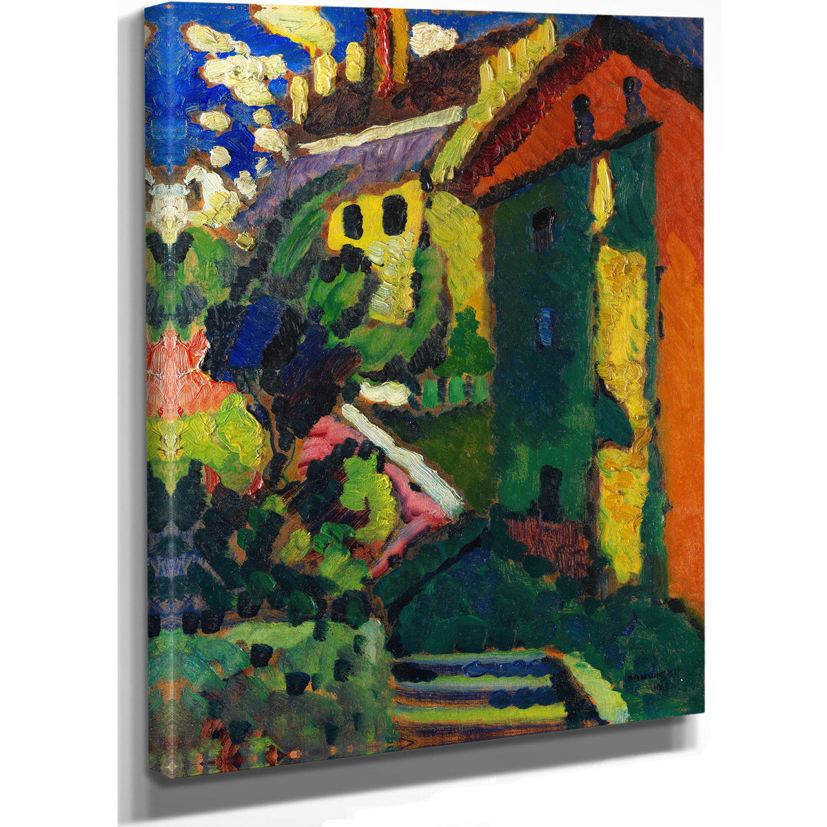 Treppe Zum By Wassily Kandinsky