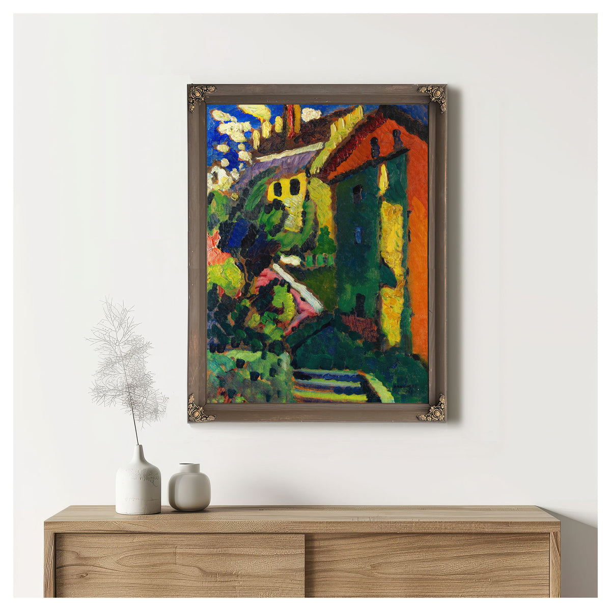 Treppe Zum By Wassily Kandinsky