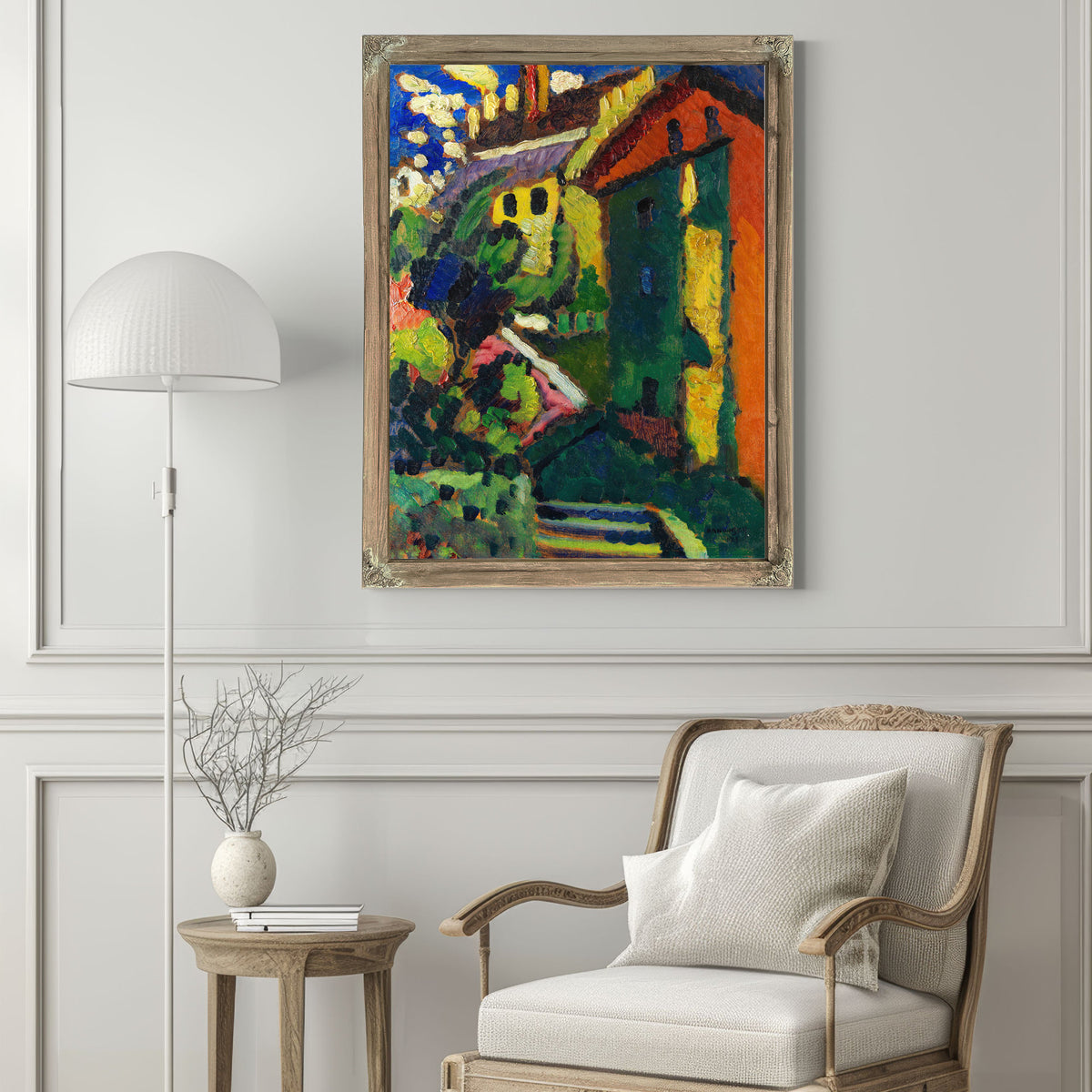 Treppe Zum By Wassily Kandinsky