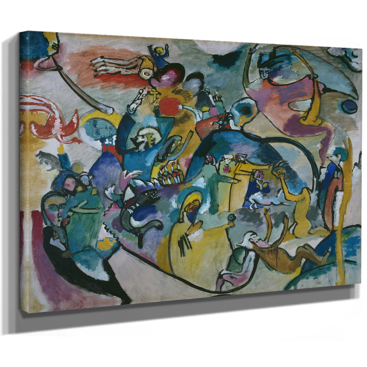 All Saints Day Ii 1913 By Wassily Kandinsky