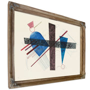 Blau Rund Und Spitz 1933 By Wassily Kandinsky