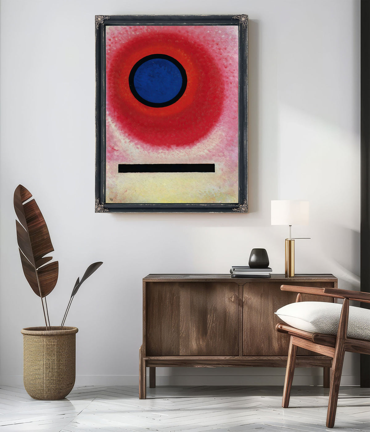 Blauer Kreis No 2 Cercle Bleu Ii 1925 By Wassily Kandinsky