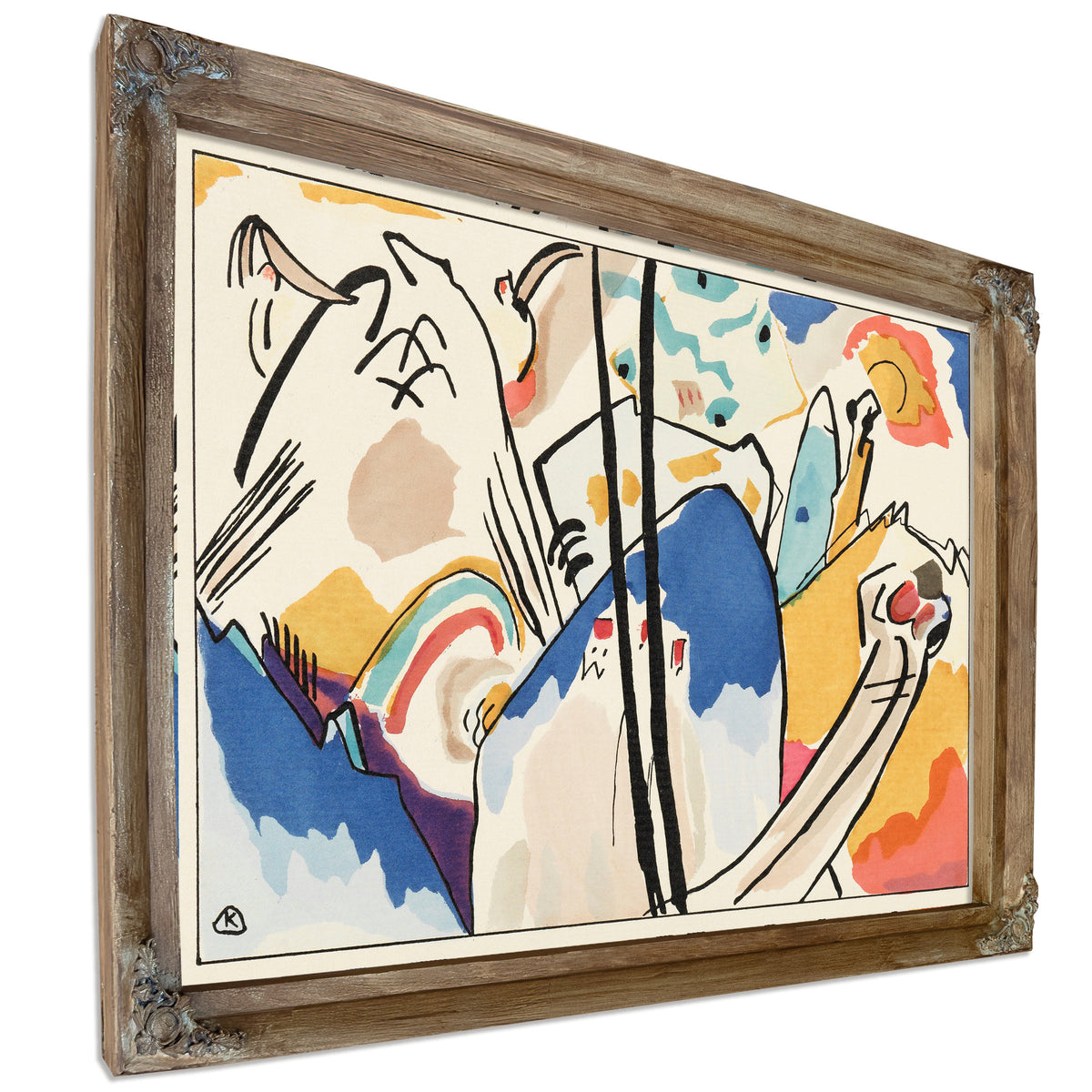 Der Blaue Reiter 1914 By Wassily Kandinsky