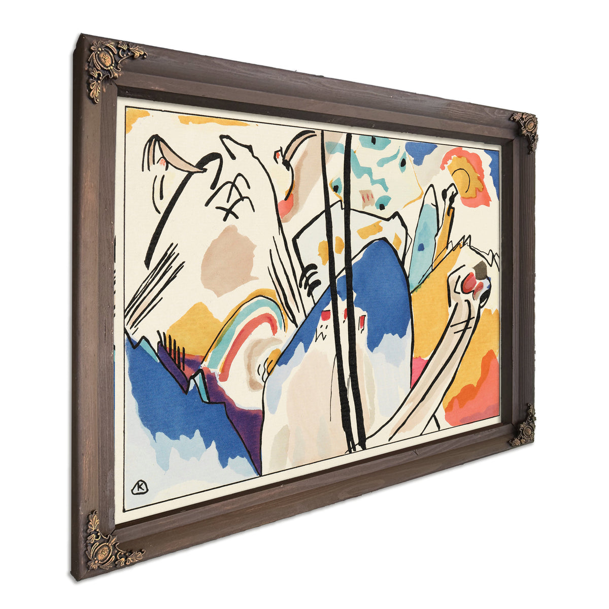 Der Blaue Reiter 1914 By Wassily Kandinsky