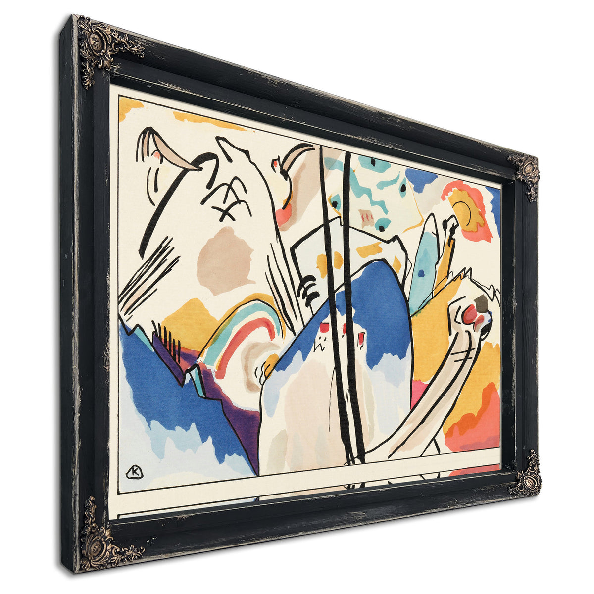 Der Blaue Reiter 1914 By Wassily Kandinsky