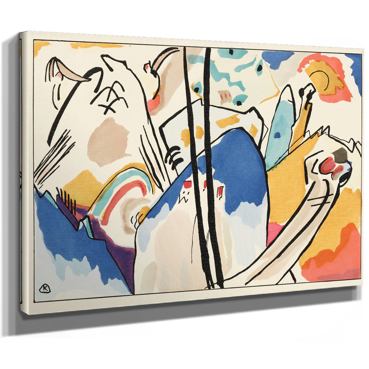 Der Blaue Reiter 1914 By Wassily Kandinsky