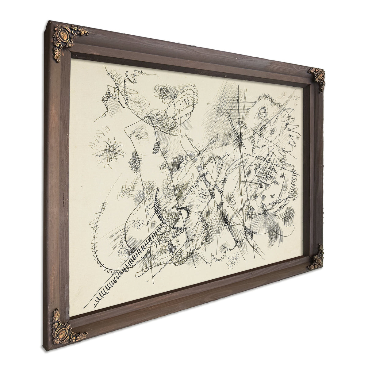 Design an Etching 1913 By Wassily Kandinsky