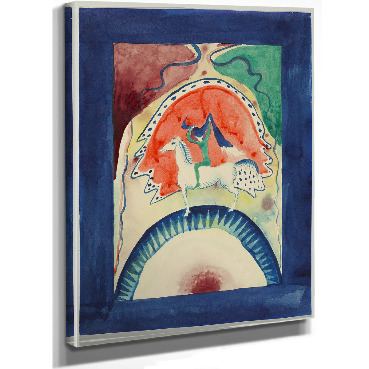 Design the Cover the Almanac Blue 02 By Wassily Kandinsky