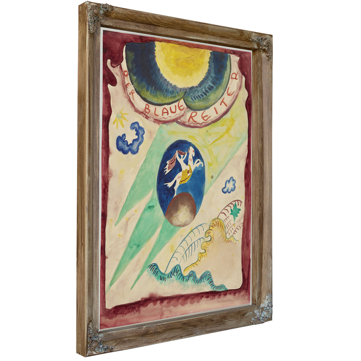 Design the Cover the Almanac Blue 04 By Wassily Kandinsky
