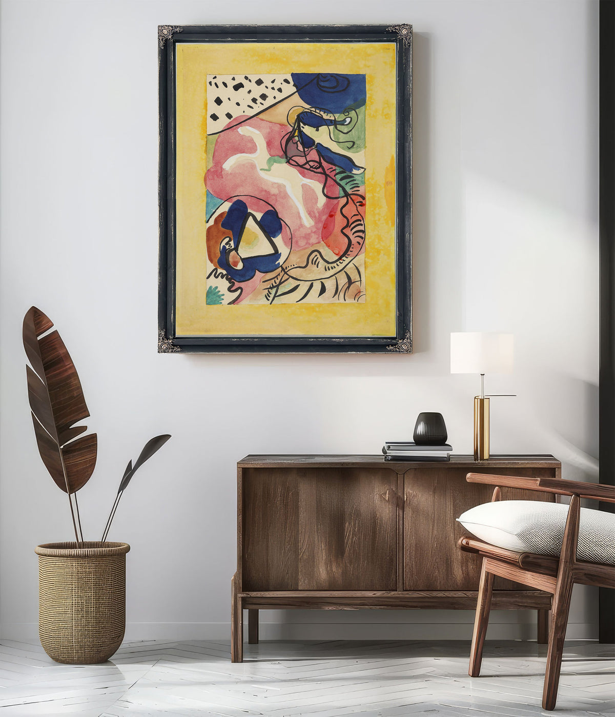 Design the Cover the Almanac Blue 05 By Wassily Kandinsky
