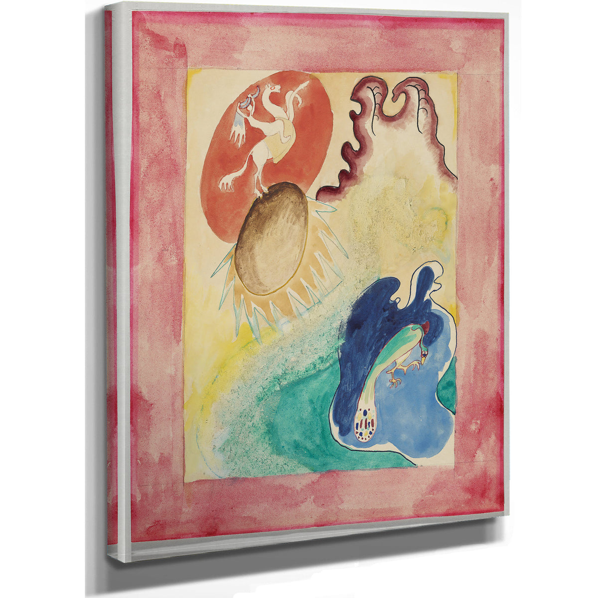 Design the Cover the Almanac Blue 06 By Wassily Kandinsky