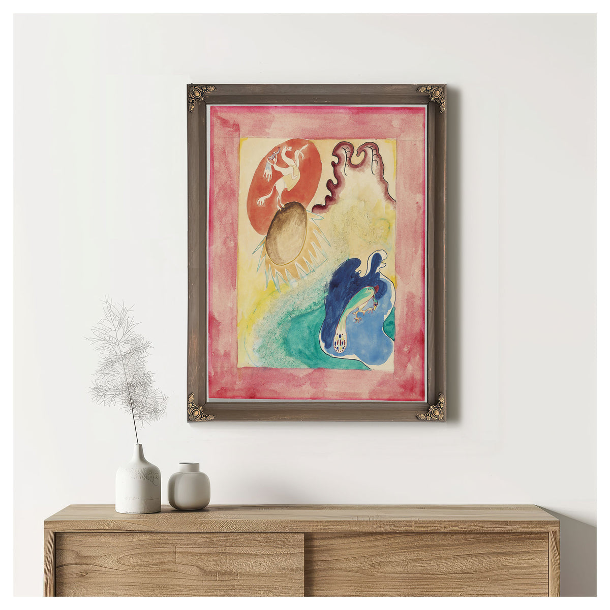 Design the Cover the Almanac Blue 06 By Wassily Kandinsky