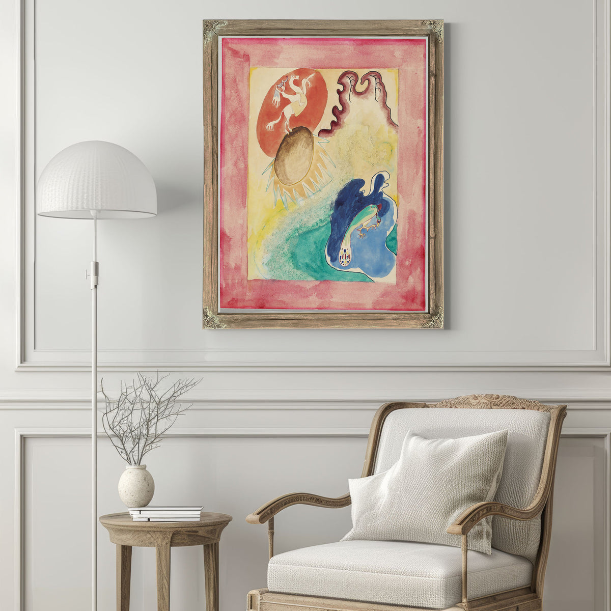 Design the Cover the Almanac Blue 06 By Wassily Kandinsky