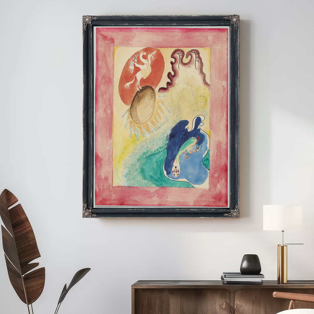 Design the Cover the Almanac Blue 06 By Wassily Kandinsky