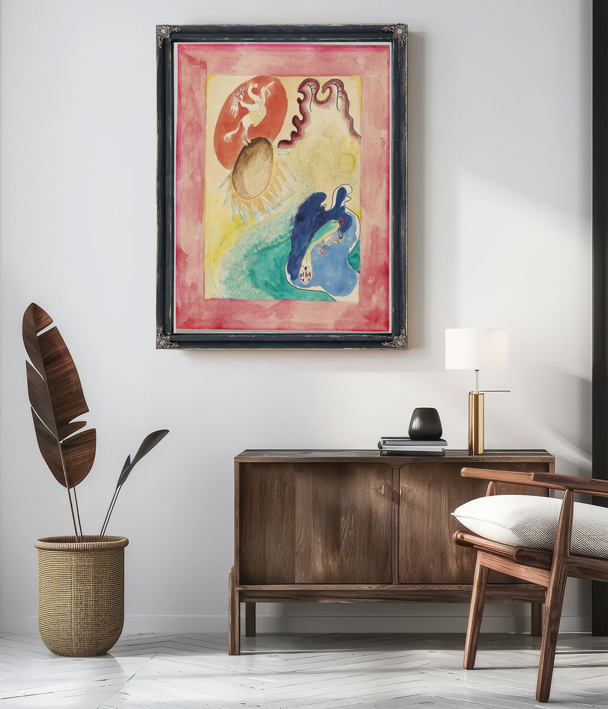 Design the Cover the Almanac Blue 06 By Wassily Kandinsky