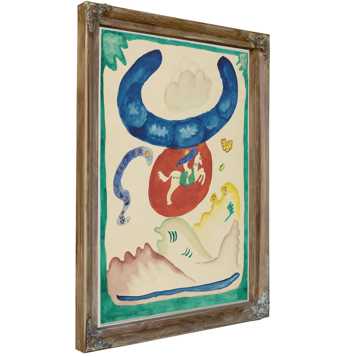 Design the Cover the Almanac Blue 08 By Wassily Kandinsky