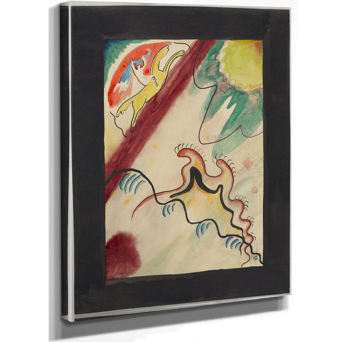 Design the Cover the Almanac Blue 09 By Wassily Kandinsky