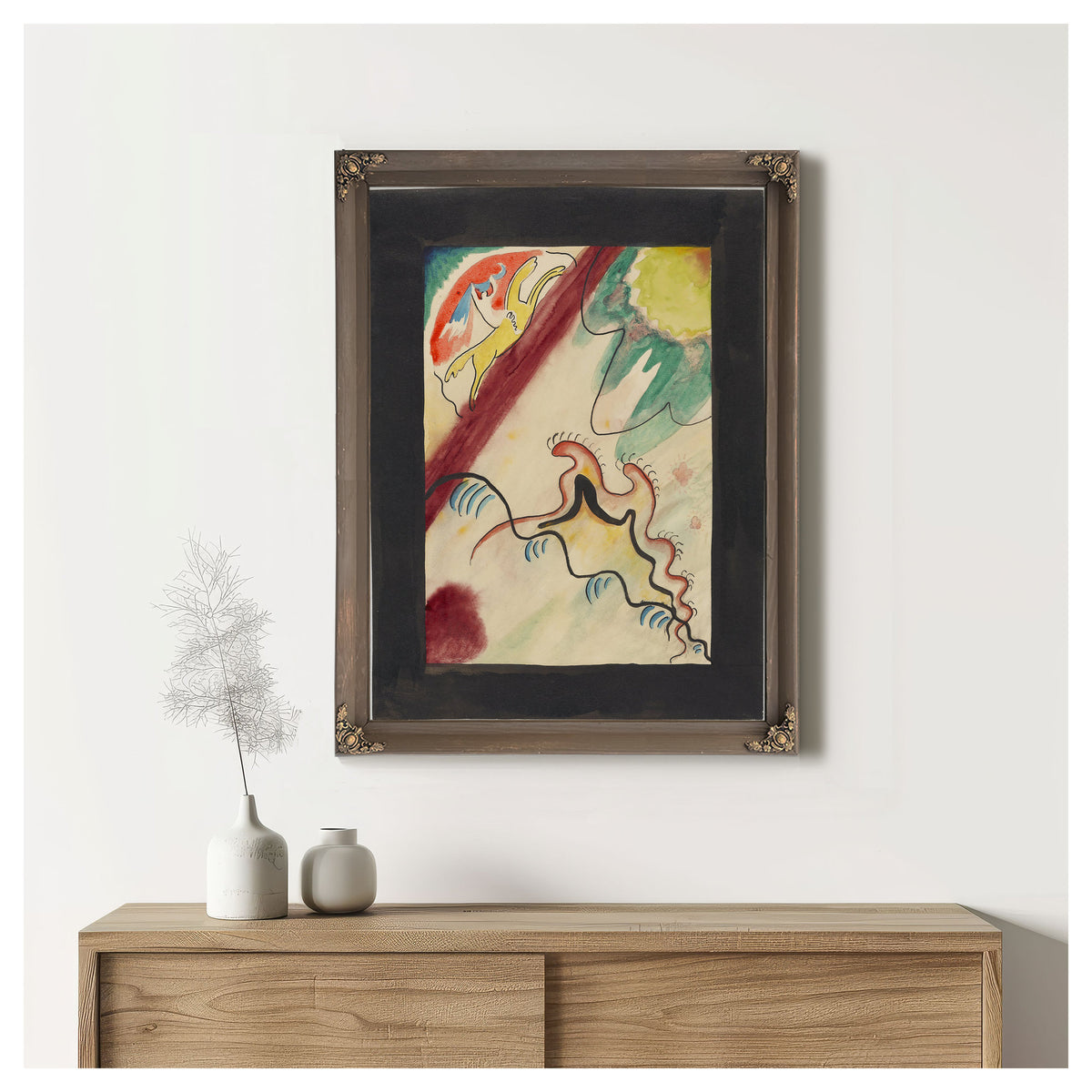 Design the Cover the Almanac Blue 09 By Wassily Kandinsky