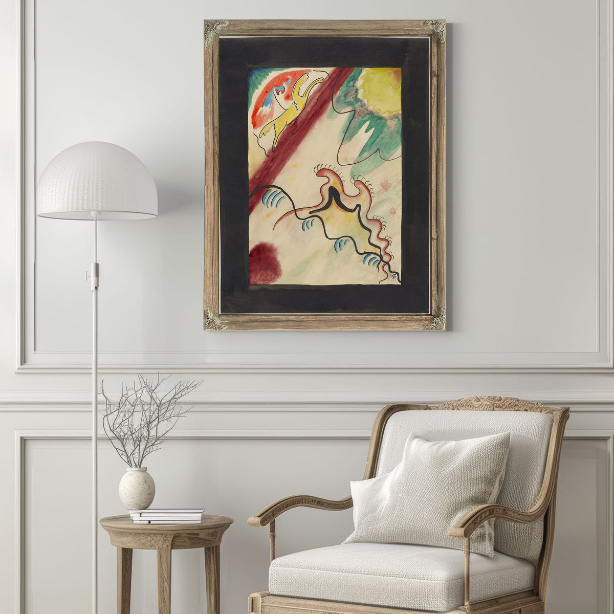 Design the Cover the Almanac Blue 09 By Wassily Kandinsky