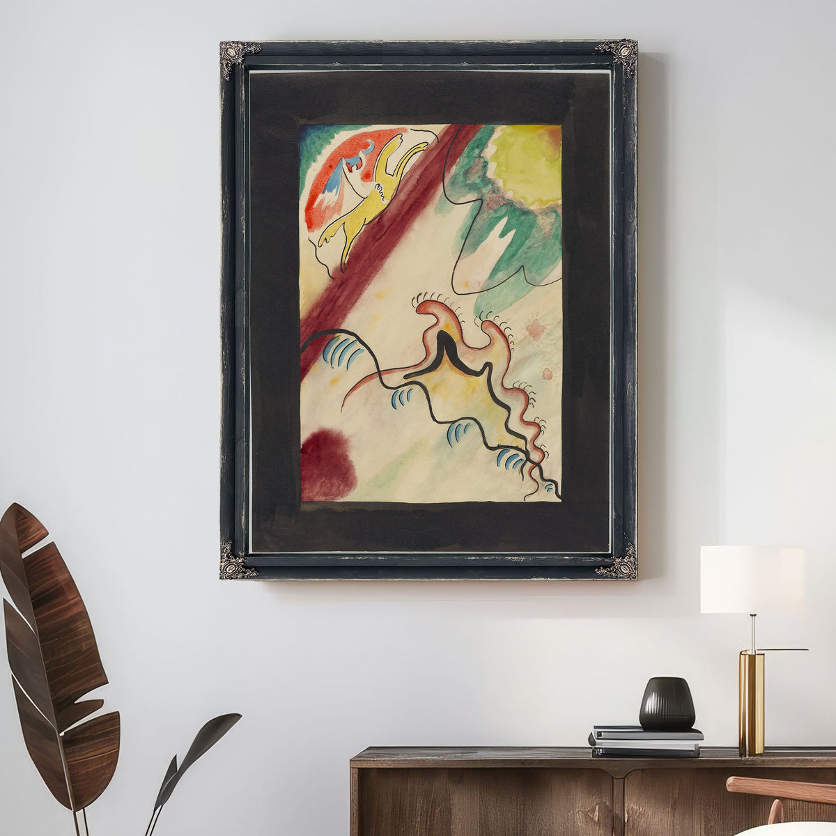 Design the Cover the Almanac Blue 09 By Wassily Kandinsky