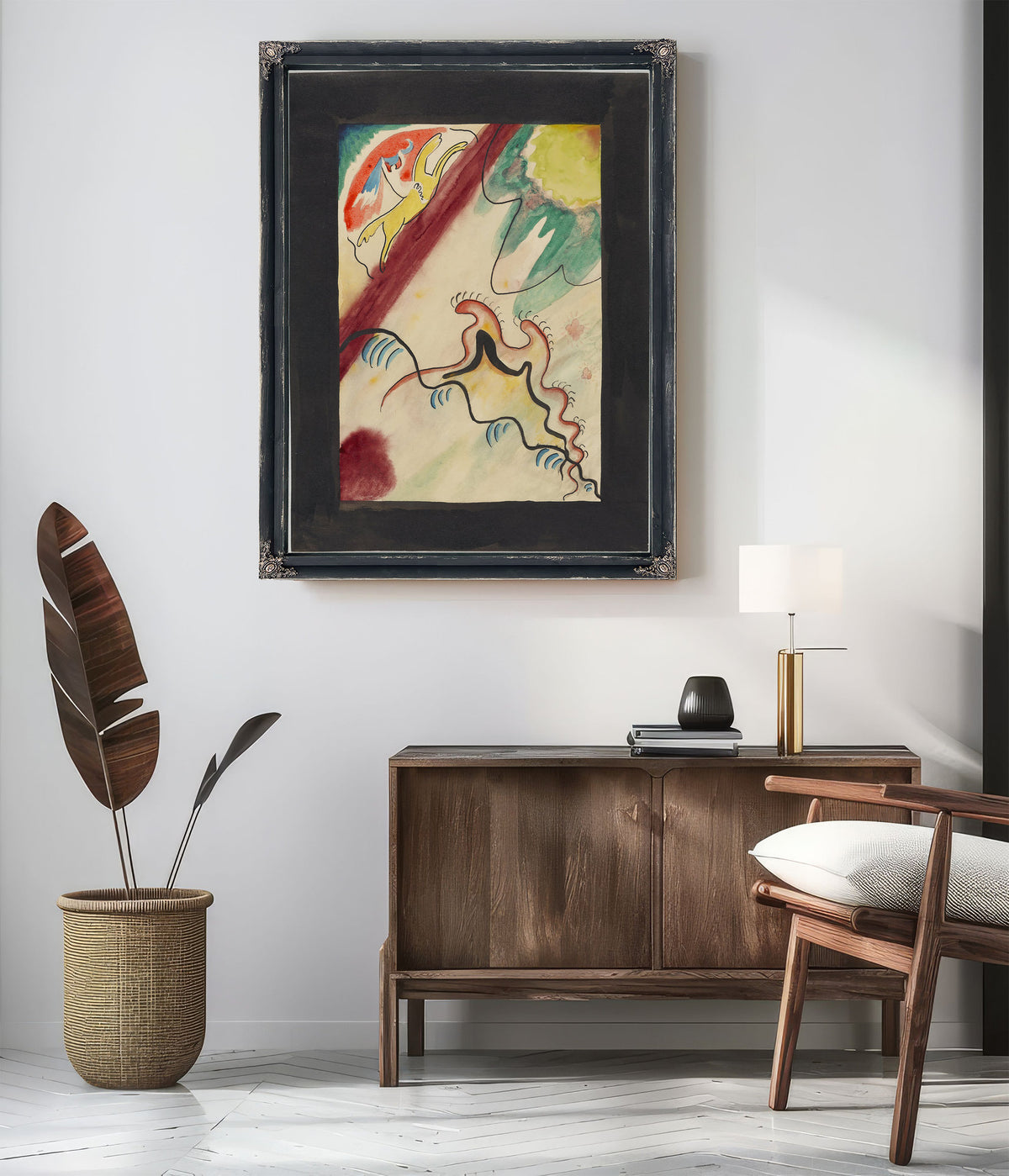 Design the Cover the Almanac Blue 09 By Wassily Kandinsky