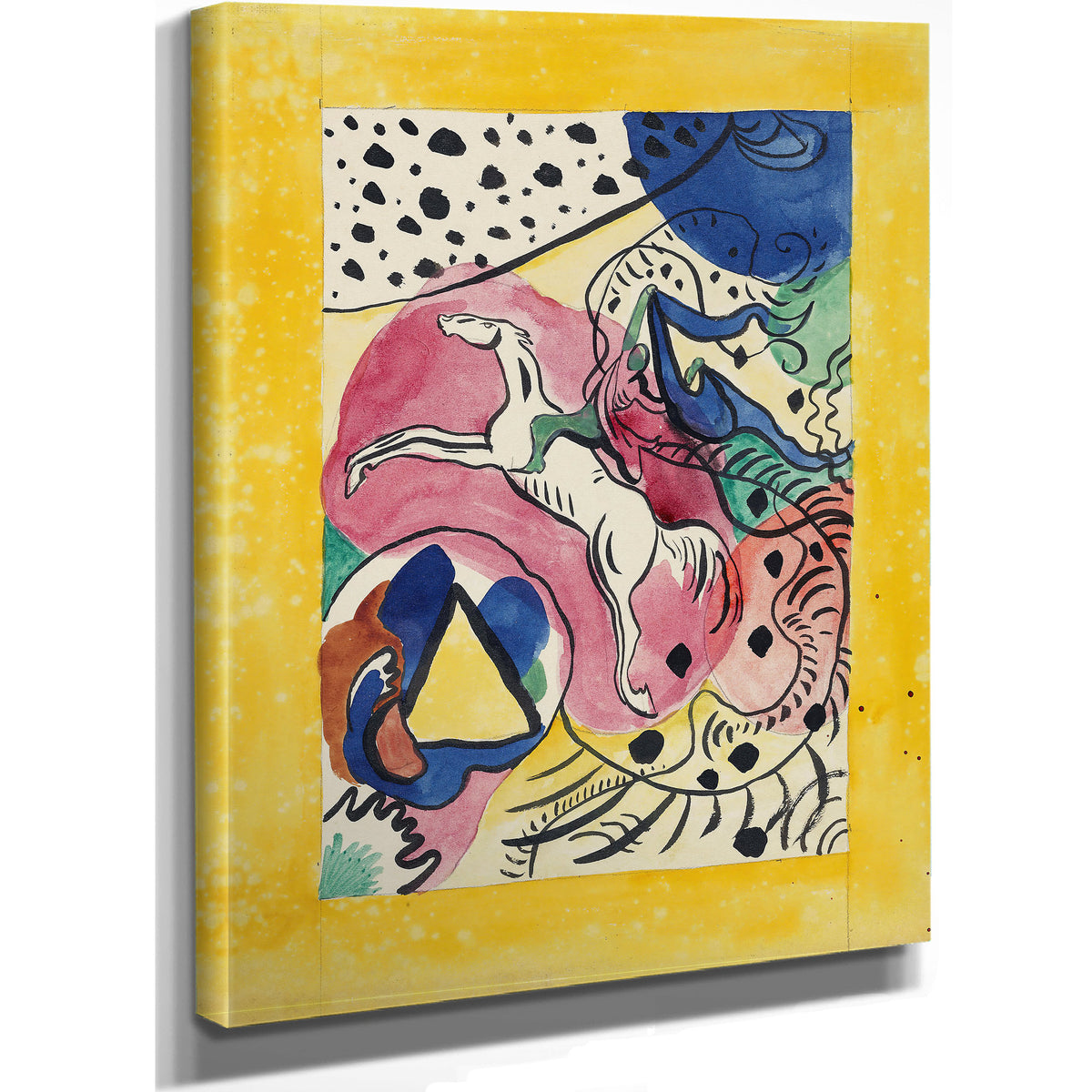 Design the Cover the Almanac Blue By Wassily Kandinsky