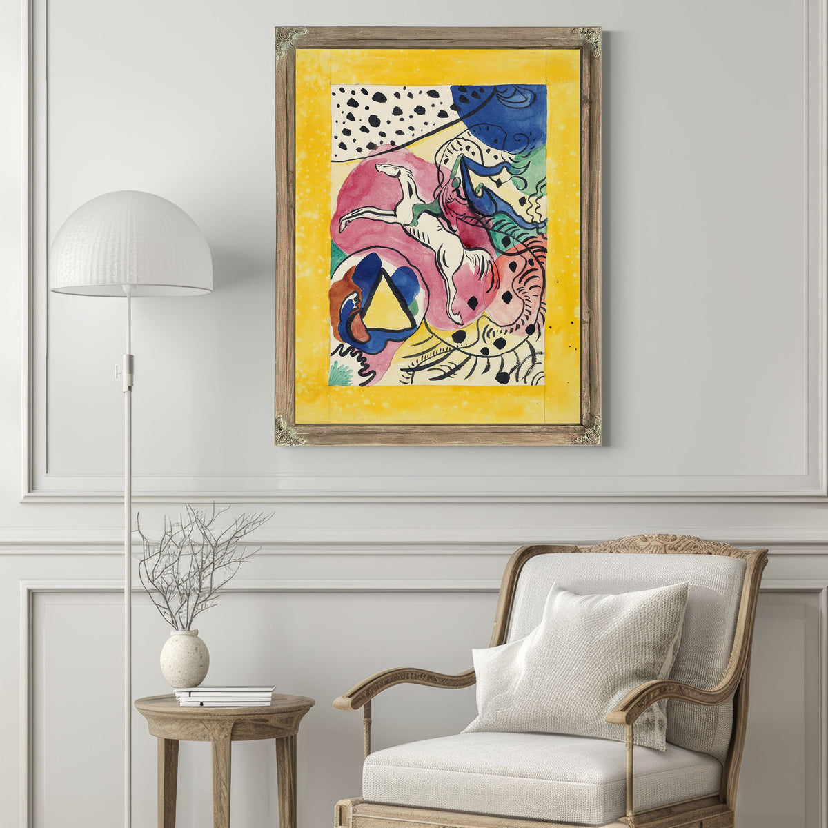 Design the Cover the Almanac Blue By Wassily Kandinsky