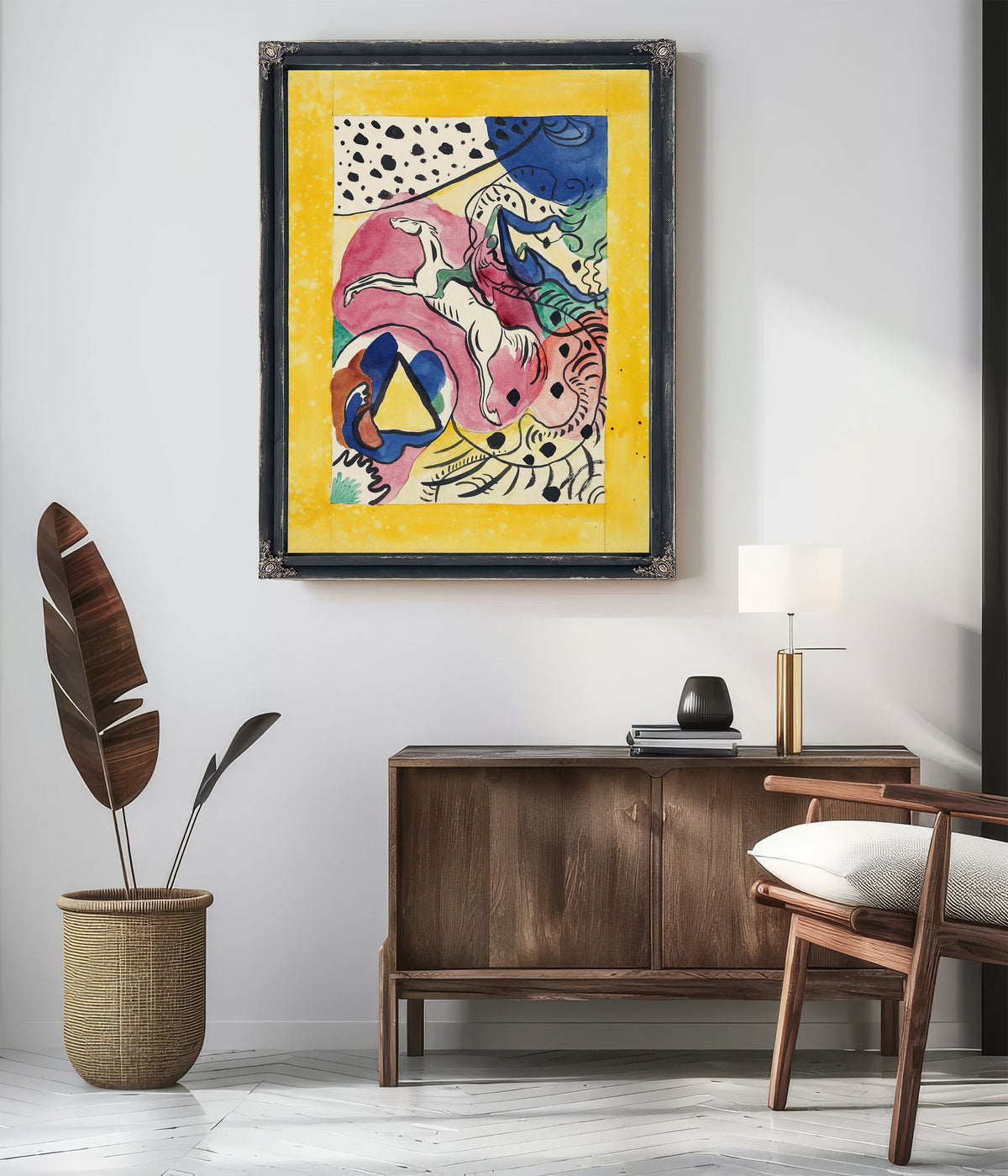 Design the Cover the Almanac Blue By Wassily Kandinsky