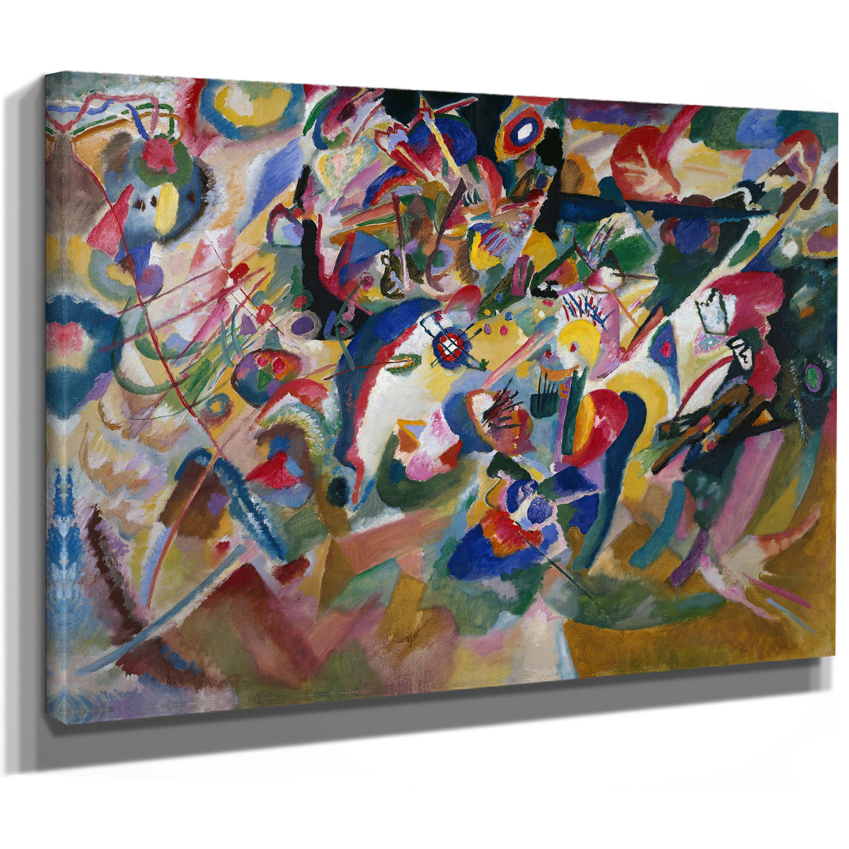 Entwurf 3 Zu Komposition Vii 1913 By Wassily Kandinsky