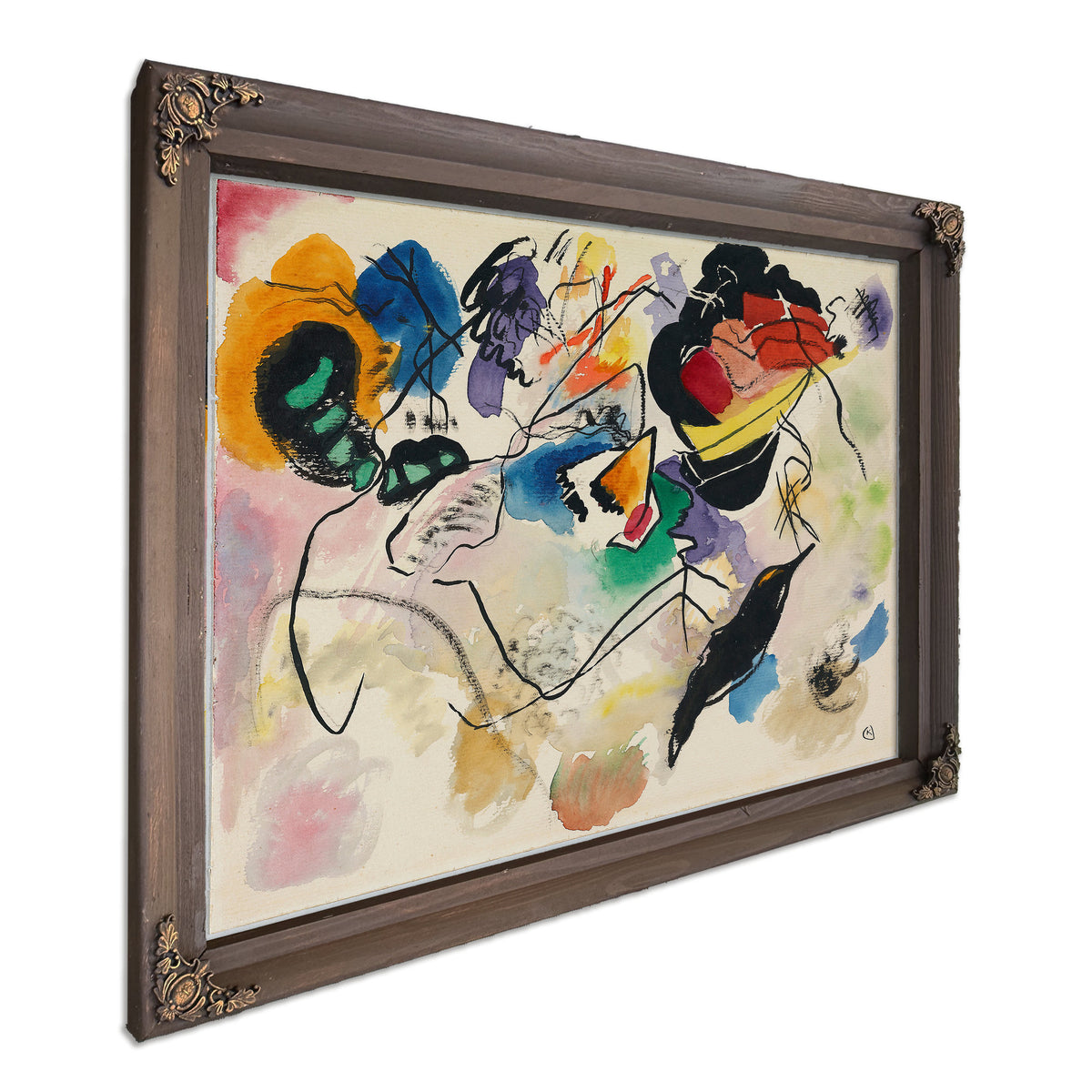 Entwurf Zu Komposition Vii 1913 By Wassily Kandinsky