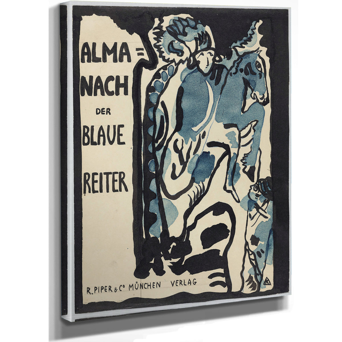 Final Design the Cover the Almanac By Wassily Kandinsky
