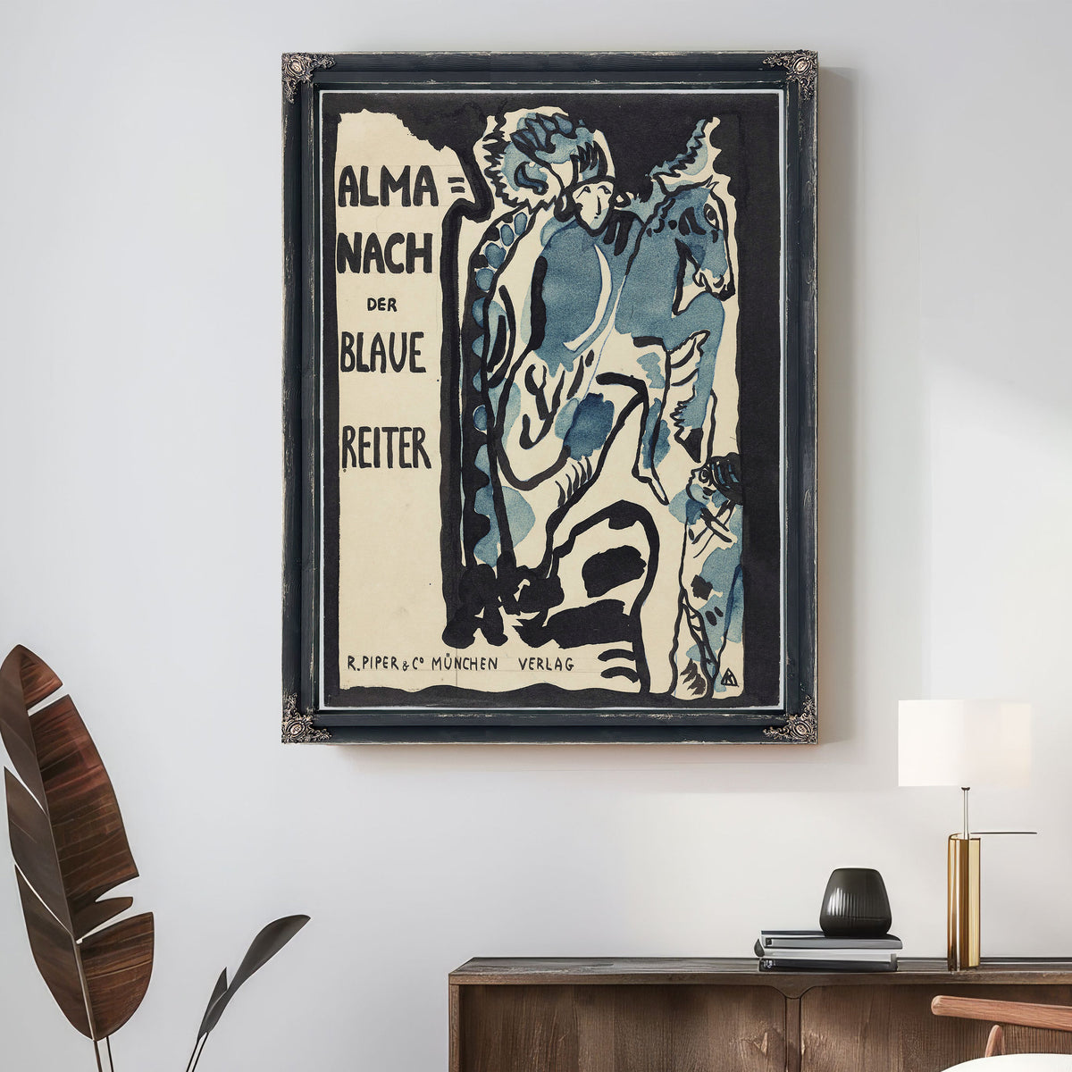 Final Design the Cover the Almanac By Wassily Kandinsky