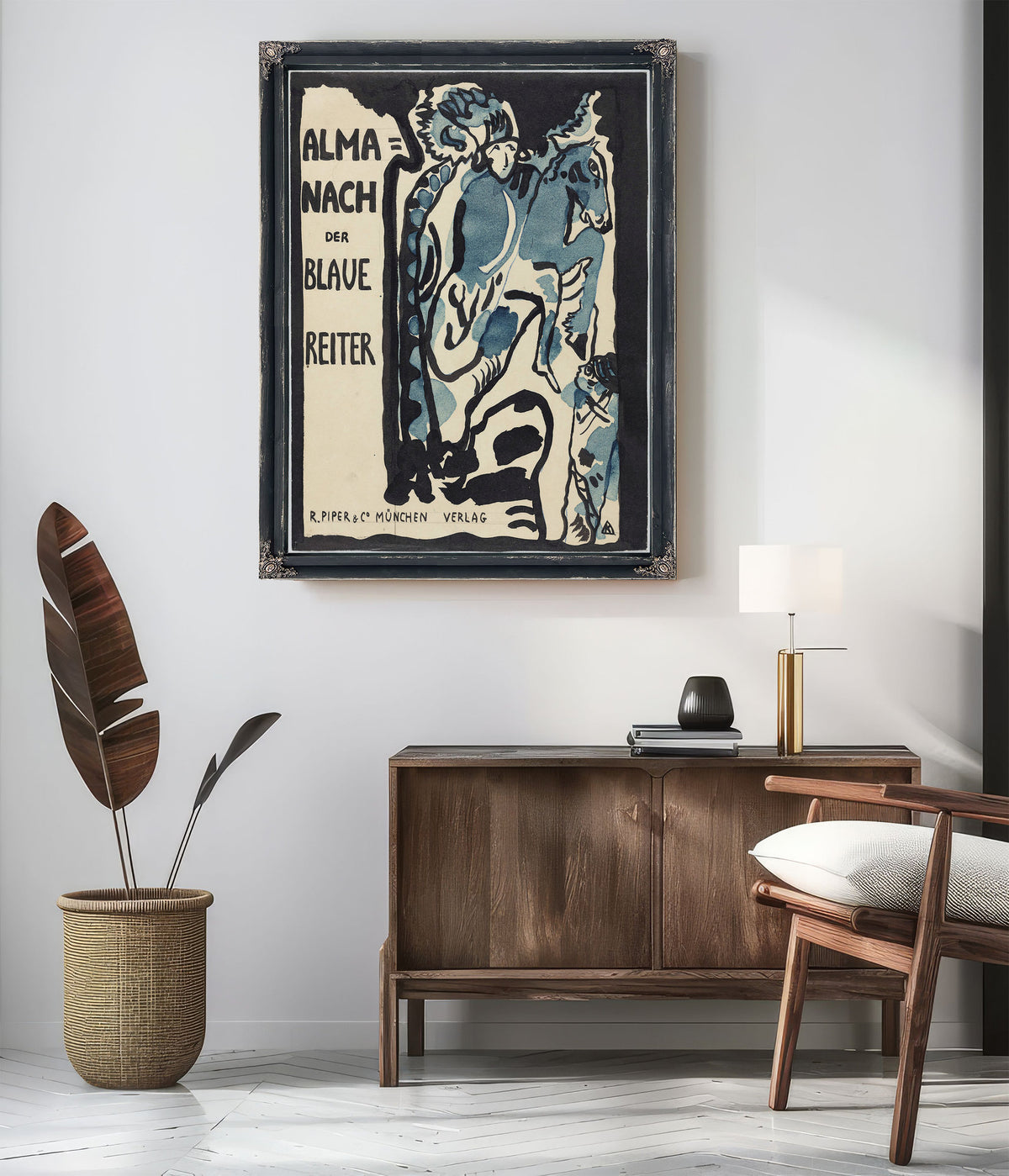 Final Design the Cover the Almanac By Wassily Kandinsky